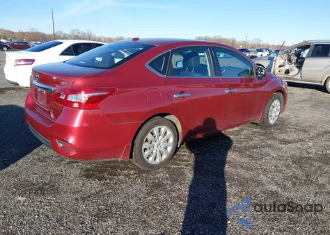 2016 Nissan Sentra Sv from USA, damaged, VIN 3N1AB7AP8GY212361